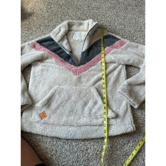 Simply Southern Sherpa 1/4 zip jacket/fleece, size Small - Picture 7 of 10